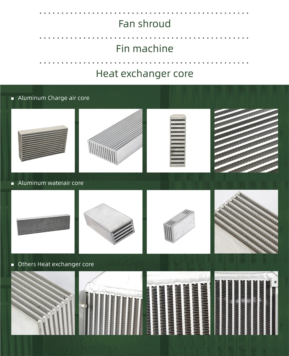 Auto Parts Aluminum Custom Charge Air Cooler Cooling Accessories