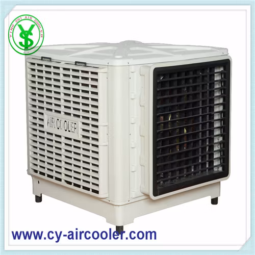 新しい PP 材料 1.1kw 18000CMH 蒸発冷却ポータブル空気クーラー